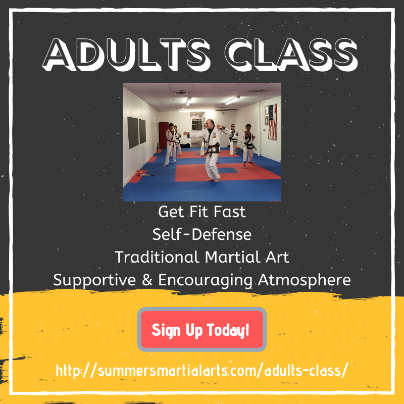 adults class, get fit fast, self-defense, traditional martial arts, supportive and encouraging atmosphere, bellefonte, state college, summers martial arts